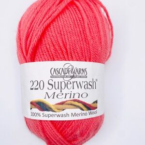 Cascade Yarns Coral Superwash Merino worsted yarn